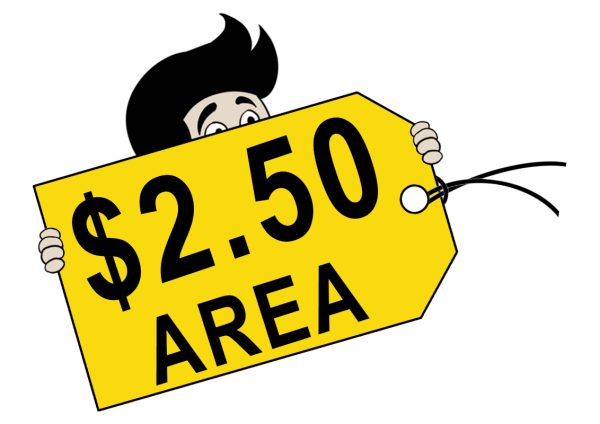 $2.50 Area